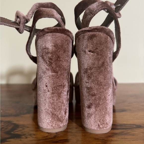 French Connection Women's Brown Taryn Platform Peep Toe Pump 6.5 - Picture 5 of 9